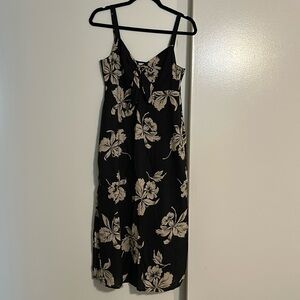 Amuse Society Floral Midi Dress